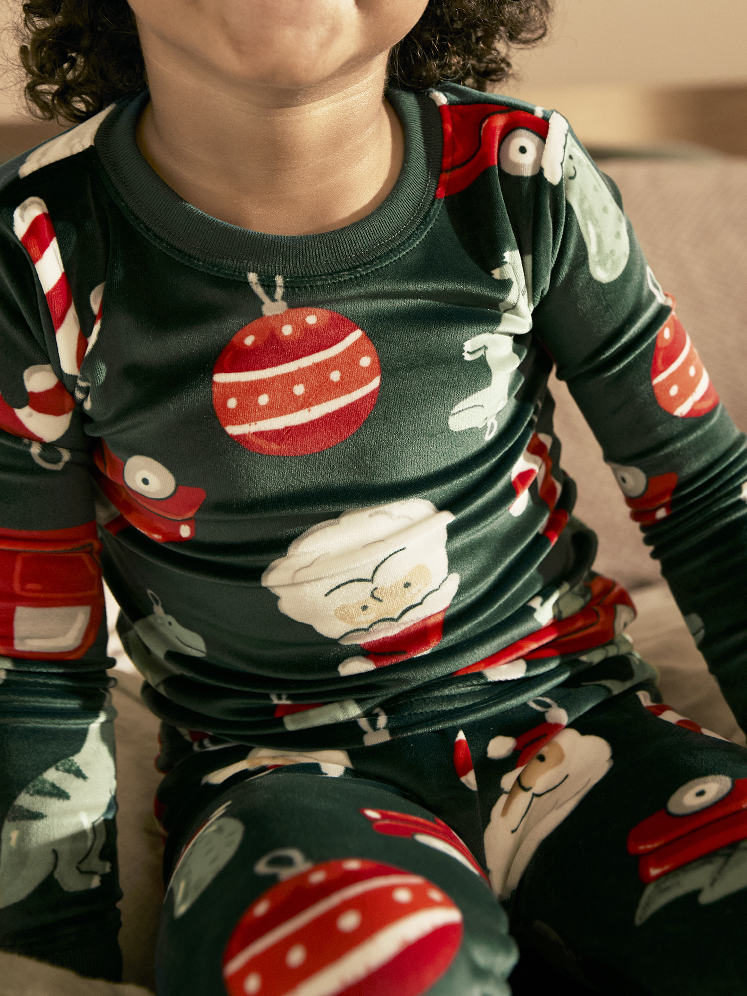 thumbnail video image 2 of Carter's Child of Mine Baby and Toddler Cozy Pajama Set, 2-Piece, Sizes 12M-5T, 2 of 7