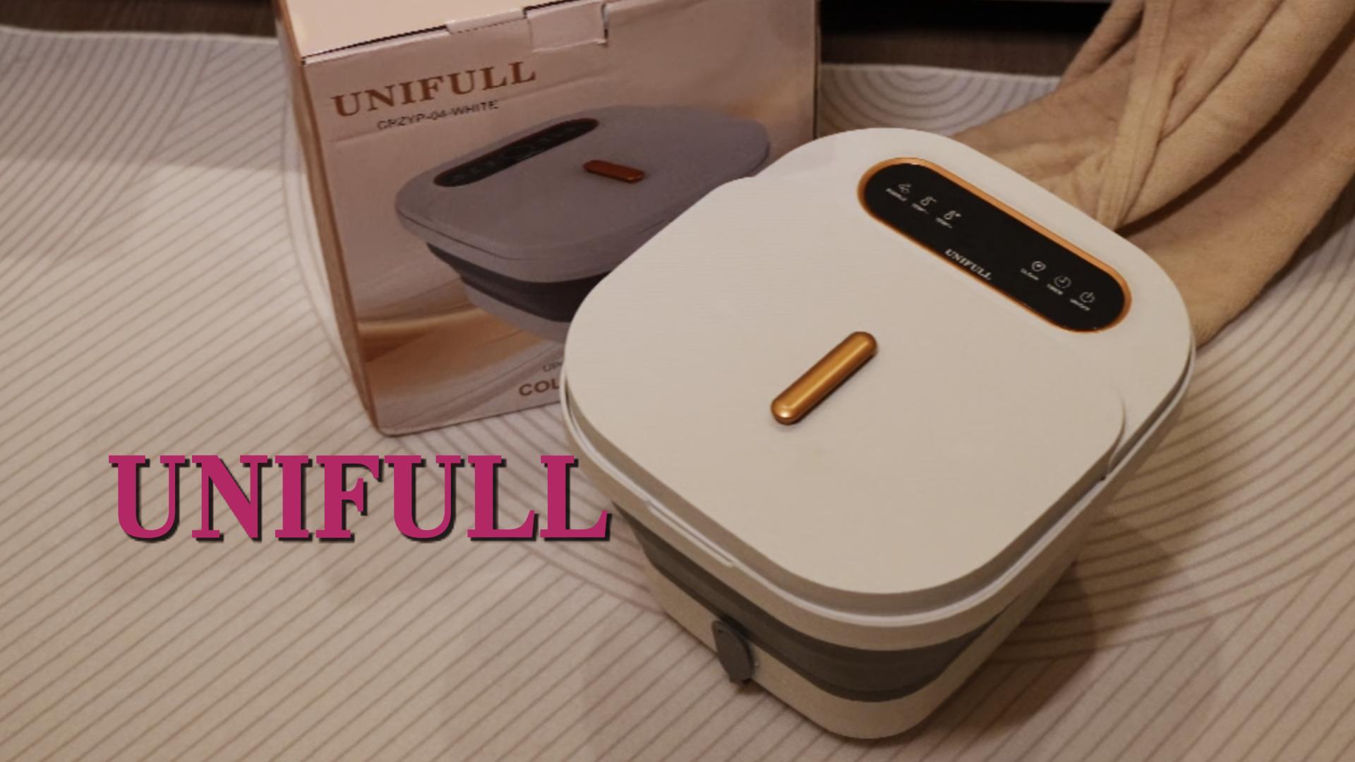 thumbnail video image 2 of Collapsible Foot Spa Bath with Heat and Massage Rollers, Touch Screen, Bubble, Foot Pedicure Kit, Temperature Control, 2 of 15