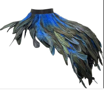 thumbnail video image 2 of ZJXFGS Cape Shawl With Collar Adult Neck Holiday Decoration Shawl For Women Green One Size, 2 of 7