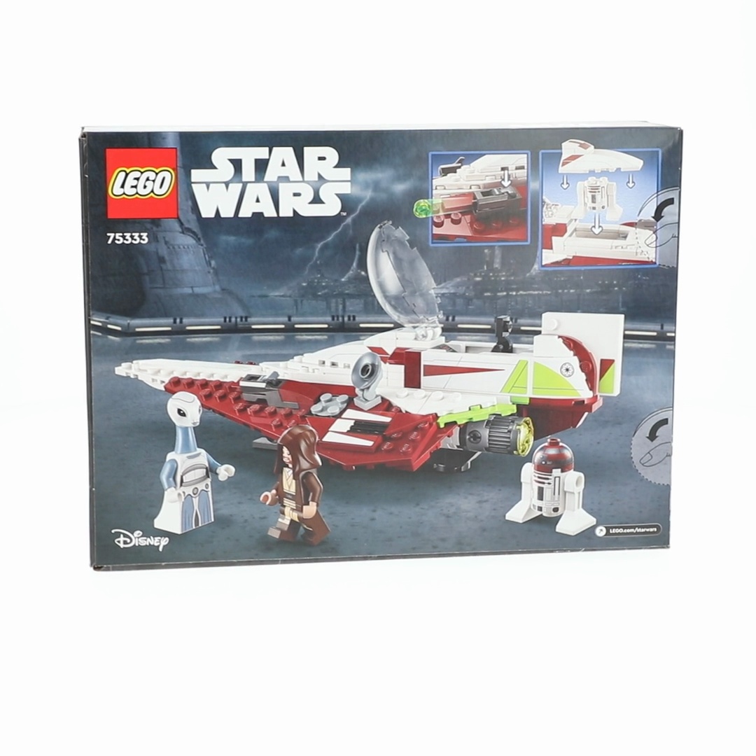 LEGO, Star Wars Obi-Wan Kenobi Jedi Starfighter 75333, 282 pcs
