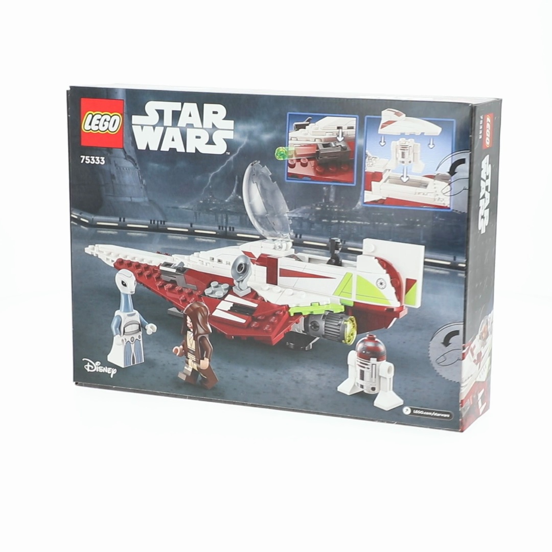 LEGO, Star Wars Obi-Wan Kenobi Jedi Starfighter 75333, 282 pcs