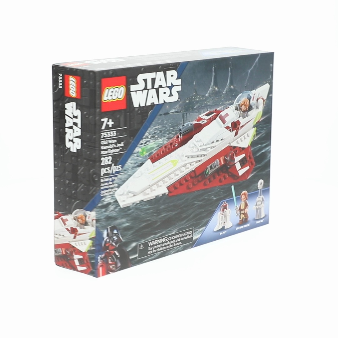 LEGO, Star Wars Obi-Wan Kenobi Jedi Starfighter 75333, 282 pcs