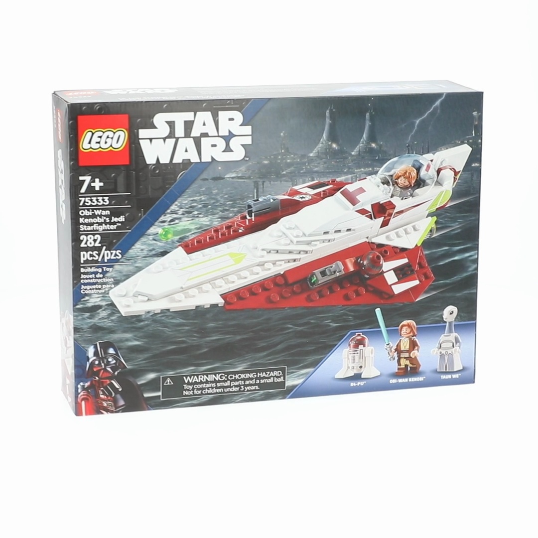 LEGO, Star Wars Obi-Wan Kenobi Jedi Starfighter 75333, 282 pcs