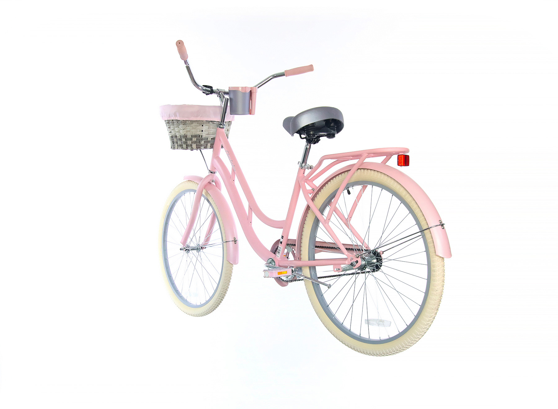 pastel pink womens bike