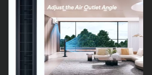 thumbnail video image 2 of Easoger Tower Fan 42" Oscillating Tower Fan with 4 Modes, 4 Wind Speeds, 15H Timers, 90°Oscillation & 135° Vertical, Standing Fans for Home Bedroom Living Room Office, Powerful Floor Fan with Remote, 2 of 11