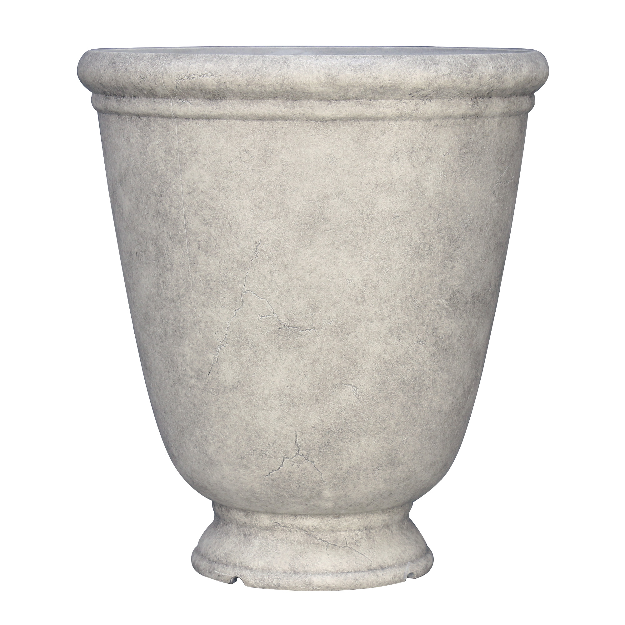 花瓶 NEIGHBORHOOD - P-CHAMBER . SRLMEX-S / P-P POT DARK GRAY KÖRSBÄRSBJÖRK plant pot, light grey-beige, 12 ½