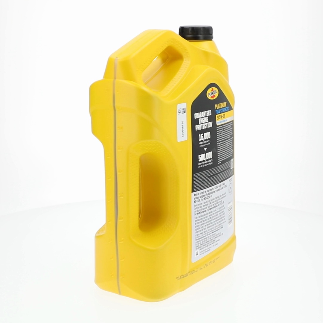 Pennzoil Platinum Full Synthetic 5W-30 Motor Oil, 5 Quart