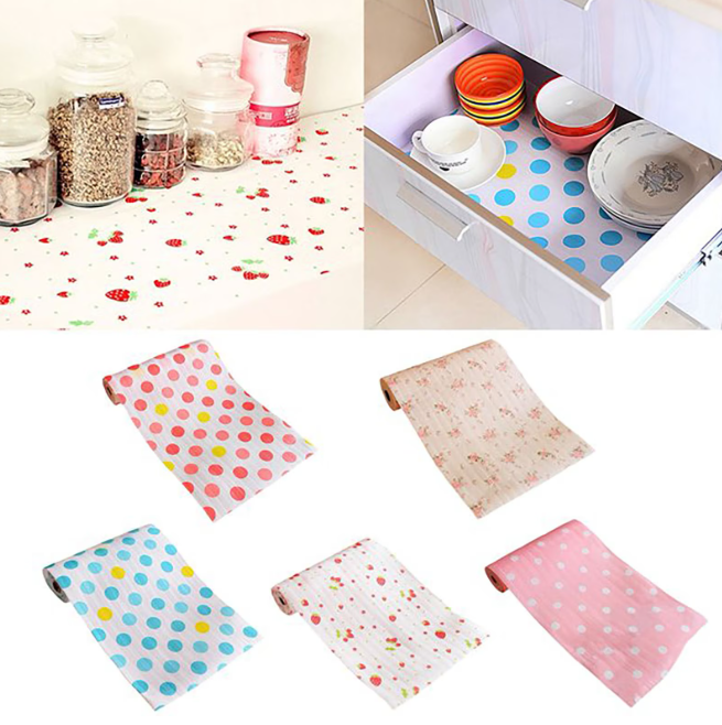 thumbnail video image 2 of HomelyJoy Boho Contact Paper & Dot Liner, Self-Adhesive Drawer Liners for Kitchen Cabinets, Decorative Cabinet Shelf Liners, Peel and Stick Wallpaper for Drawers, Cupboards, Shelves, 2 of 11