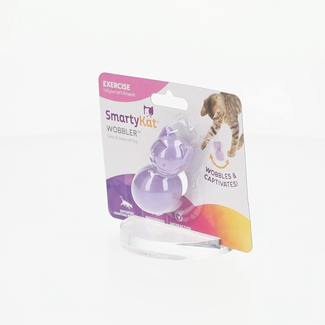 SmartyKat Teeter Tiger Cat Exercise Toy – Stimulating Motion Toy SmartyKat Teeter Tiger Cat Exercise Toy – Stimulating Motion Toy