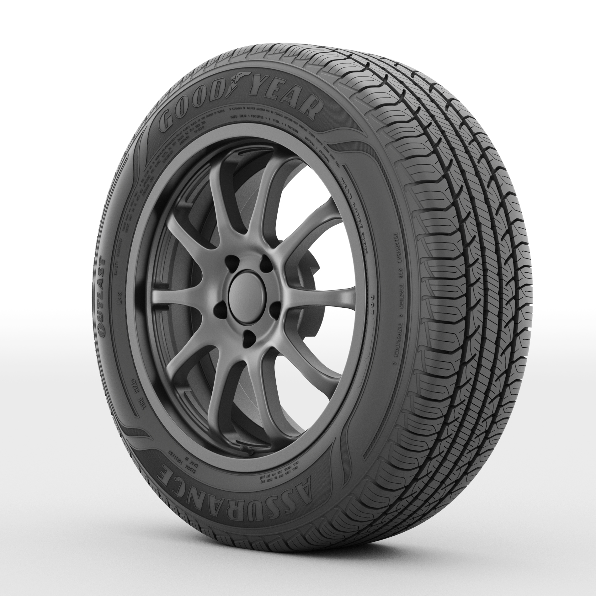 user225／60R17 Goodyear Assurance Outlast 225/60R17 99H All-Season Tire