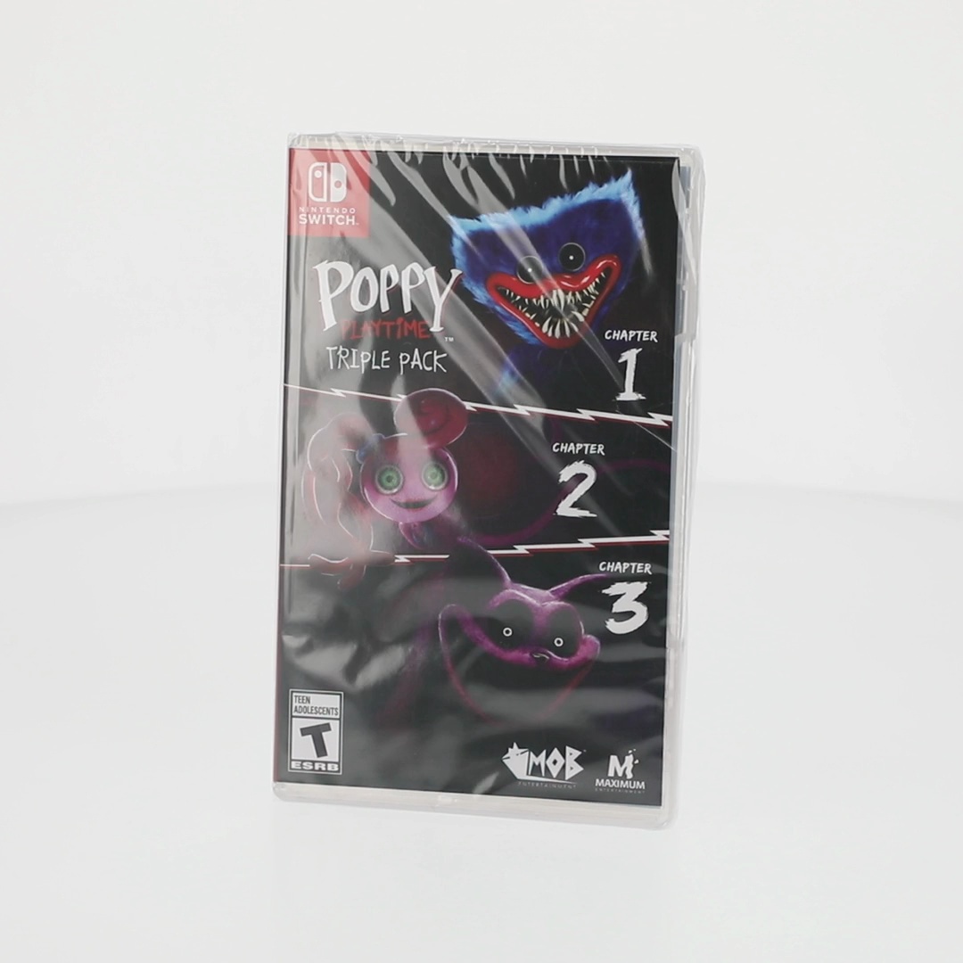 MaximumGames Poppy Playtime Triple Pack Chapters 1-3 Nintendo MaximumGames Poppy Playtime Triple Pack Chapters 1-3 Nintendo
