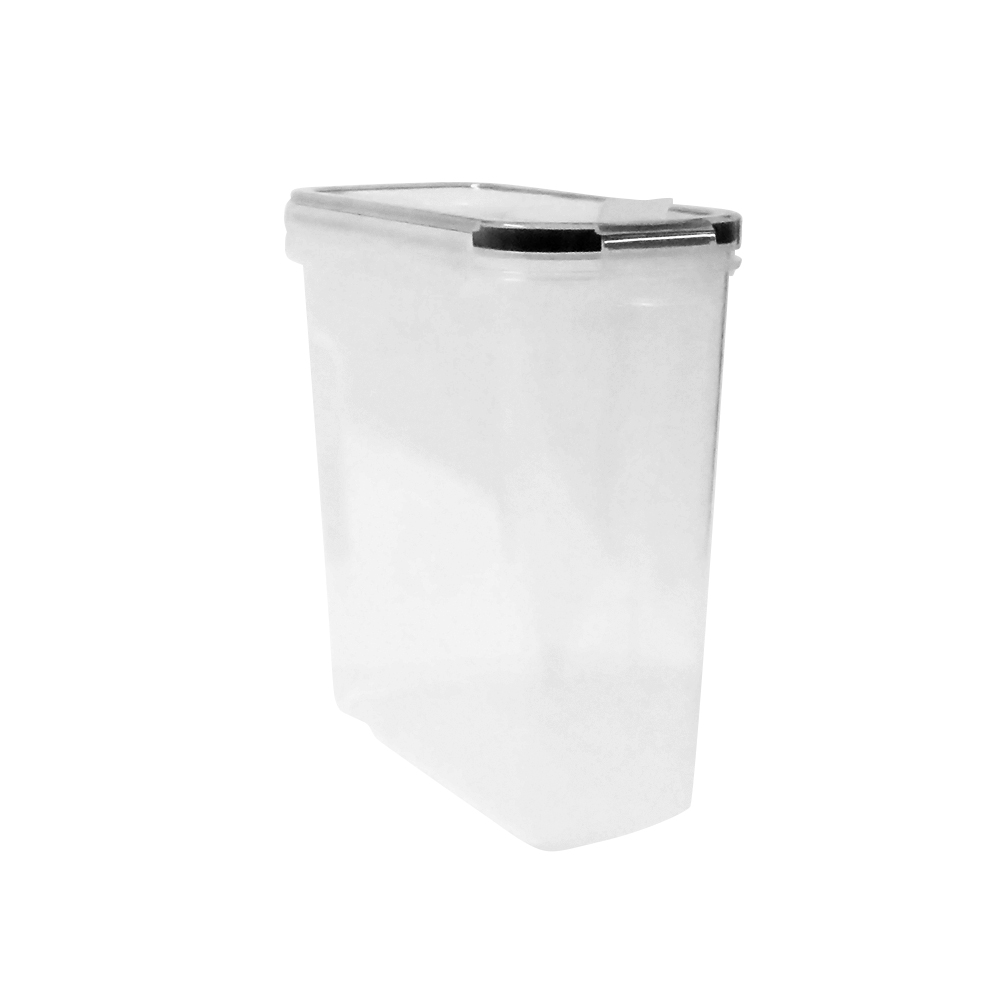 Expressly Hubert® Clear Acrylic 4 Section Bulk Cereal Container With Scoop  Top Unit - 24L x 9W x 9H