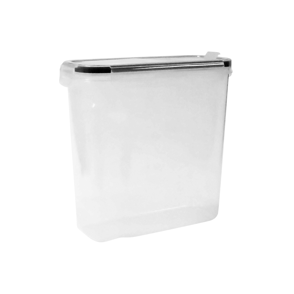 Expressly Hubert® Clear Acrylic 4 Section Bulk Cereal Container With Scoop  Top Unit - 24L x 9W x 9H