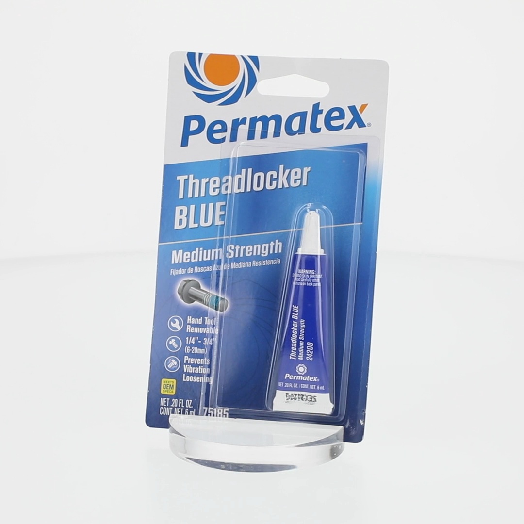Permatex, Medium Strength Threadlocker Blue, 6ml, Lock & Seal