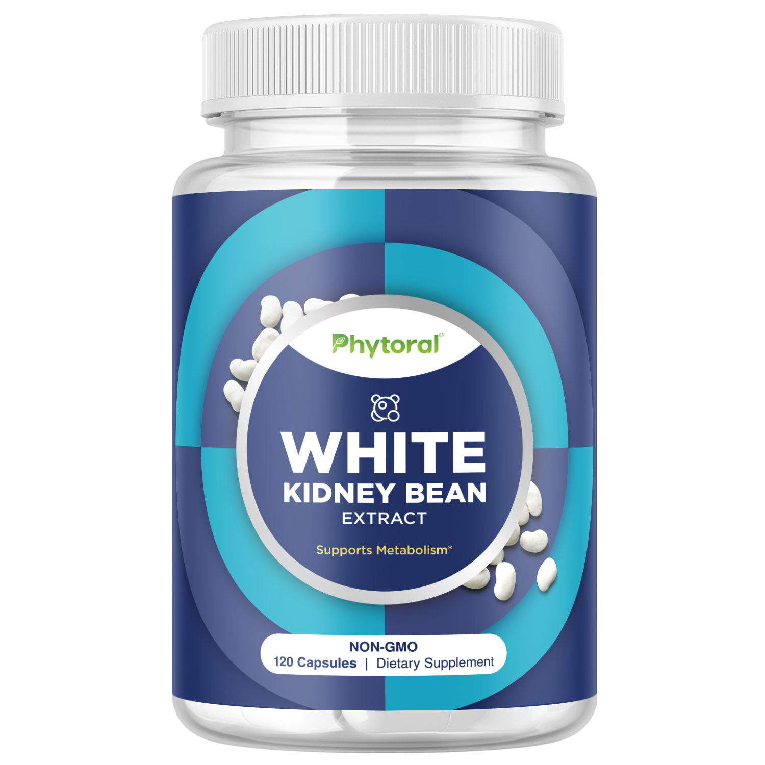 thumbnail video image 2 of Phytoral White Kidney Bean Extract Supplement, Carb Blocker and Appetite Suppressant, 120 Capsules, 2 of 10