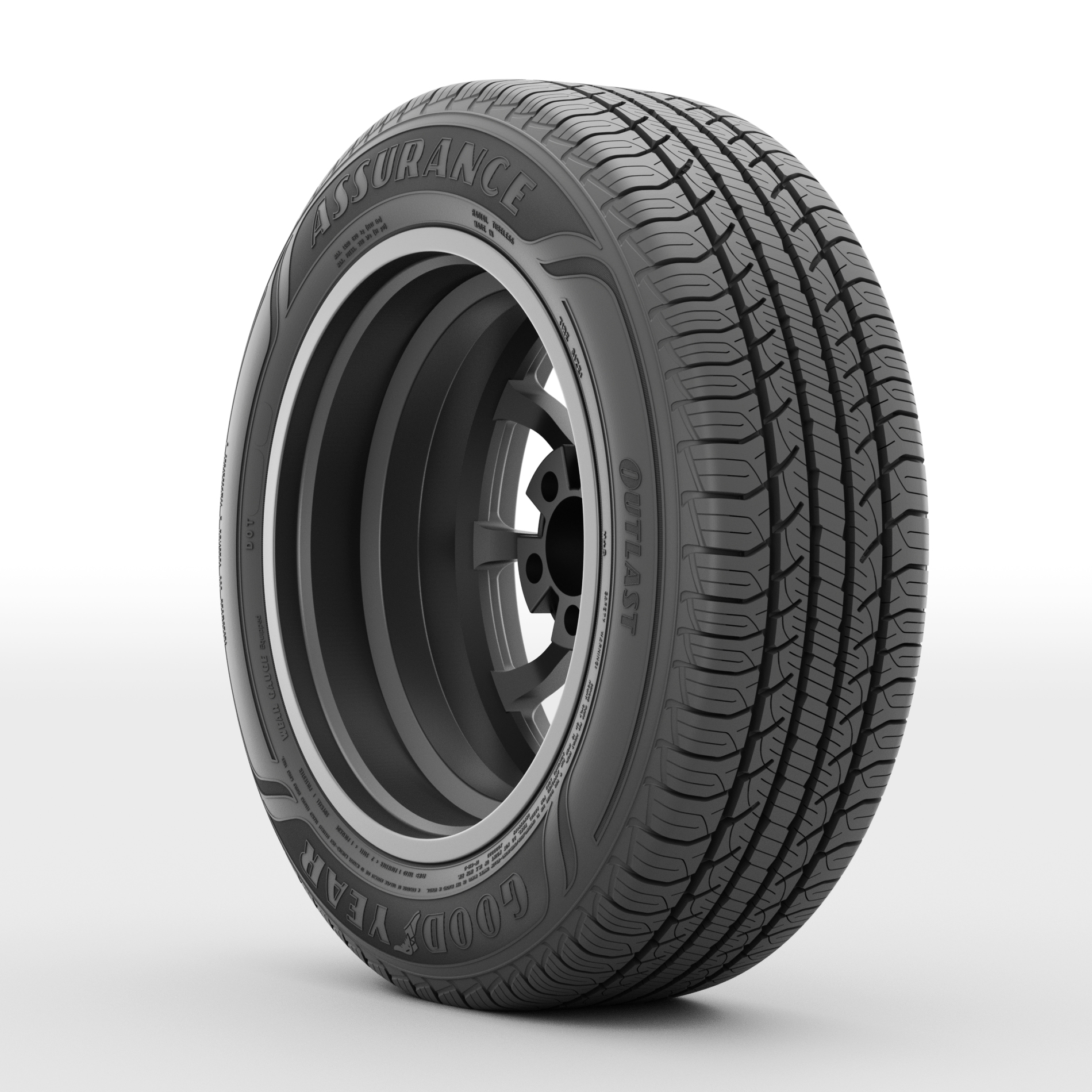 Goodyear 104H Assurance Outlast All-Season Tire 235/65R17