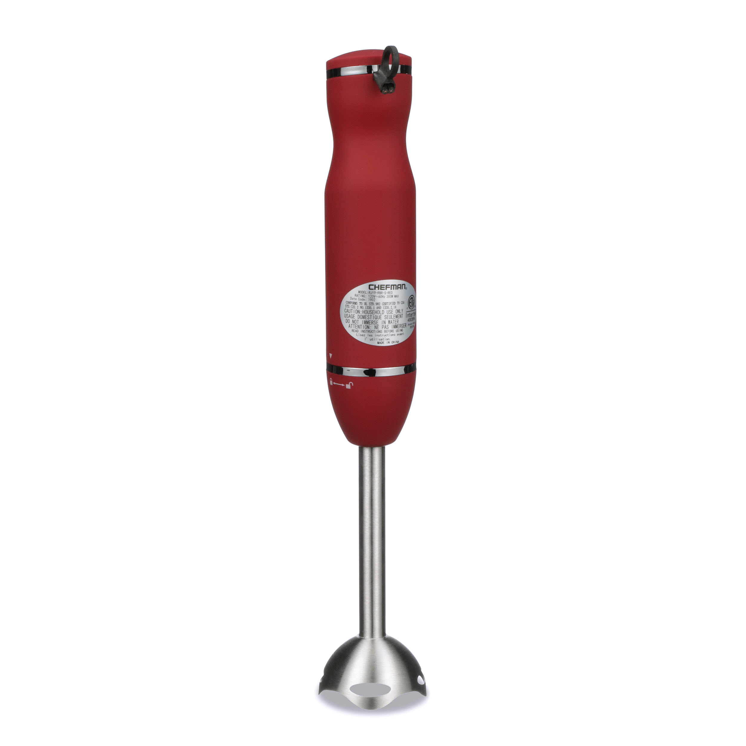 Chefman Red 300-Watt Hand Blender RJ19-RBR-S. DWK Tote3 And tote8