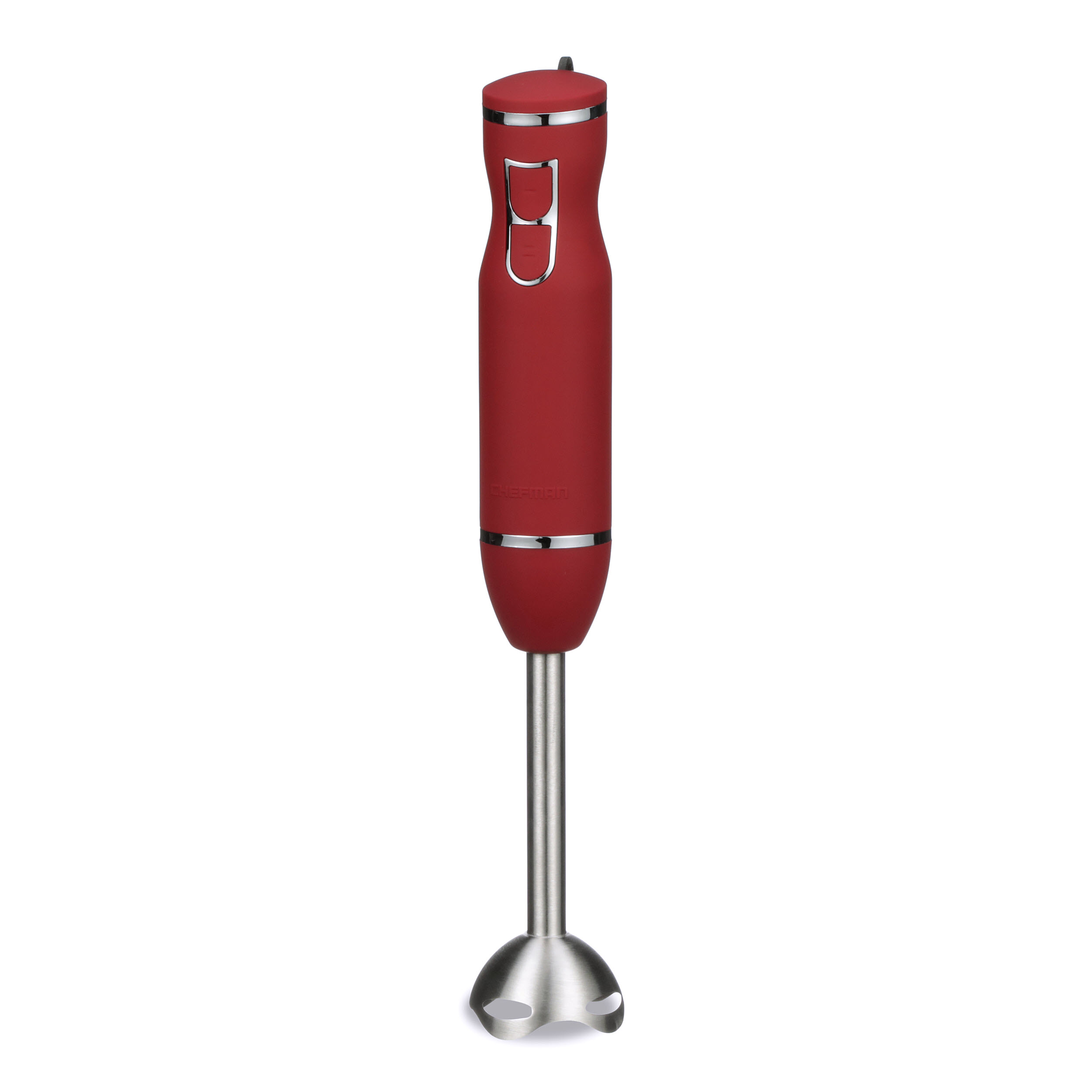 Chefman Immersion Stick Hand Blender with Stainless Steel Blades, Powerful  Electric Ice Crushing 2-Speed Control Handheld Food Mixer, Purees