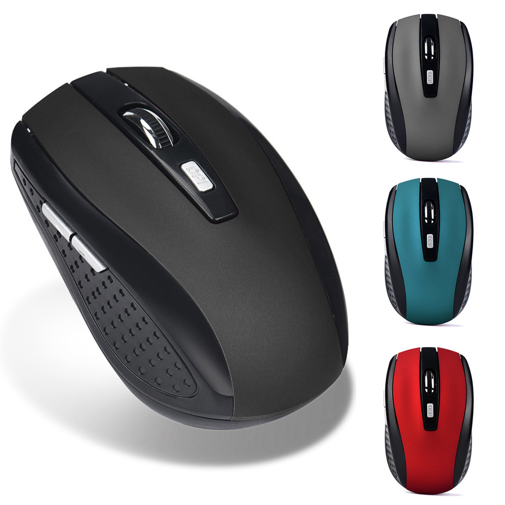 thumbnail video image 2 of Wireless Mouse for Laptop 2.4GHz Ergonomic Usb Mouse Computer Mice 3 Modes DPI Rechargeable Lightweighted Gaming Mouse, 2 of 5