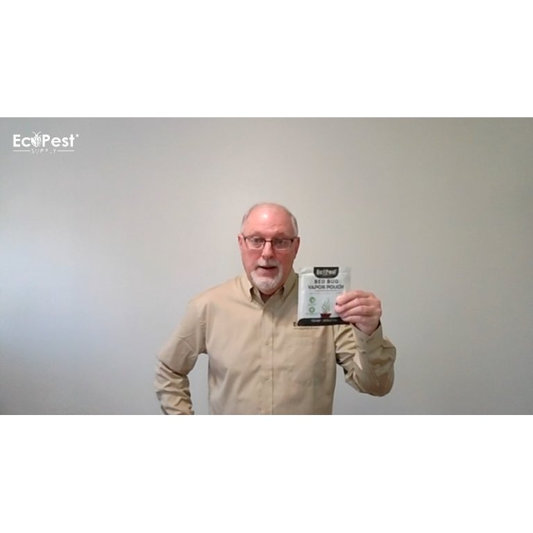 Bed Bug Vapor Pouch | Natural Bedbug Killer for Treating Luggage, Mattress, Beds, Couches, and More | Home Pest Fumigant and Fogger for Indoor Treatment of Bed Bugs | Kills Bed Bugs and Eggs