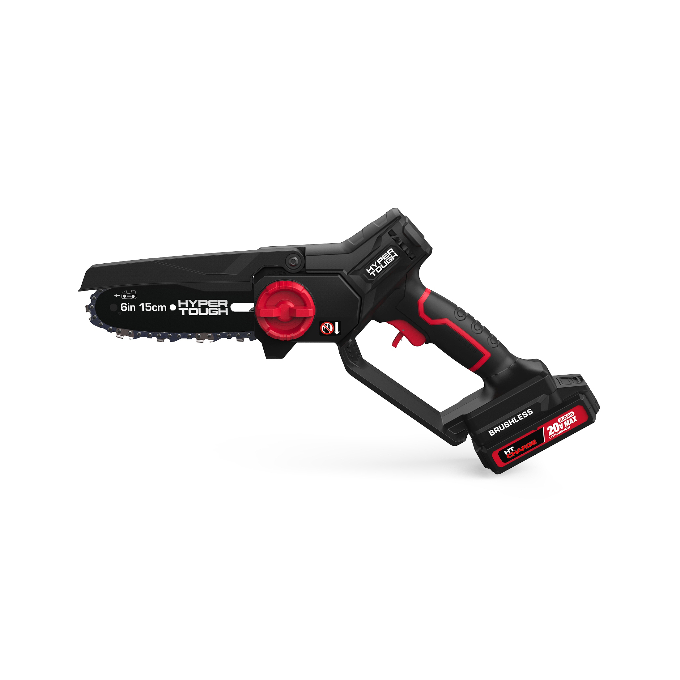 Hyper Tough 20V 6-inch Pruner Saw, HY5601050516012 - Walmart.com