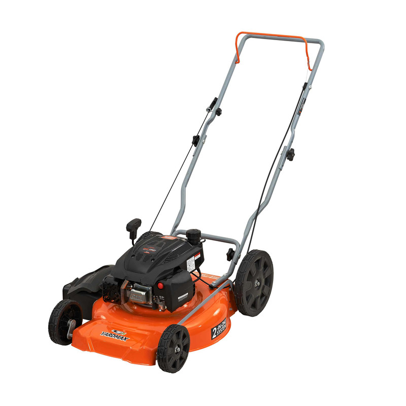 Yard Max 21 170cc 2-in-1 Gas Walk Behind Push Lawn Mower with