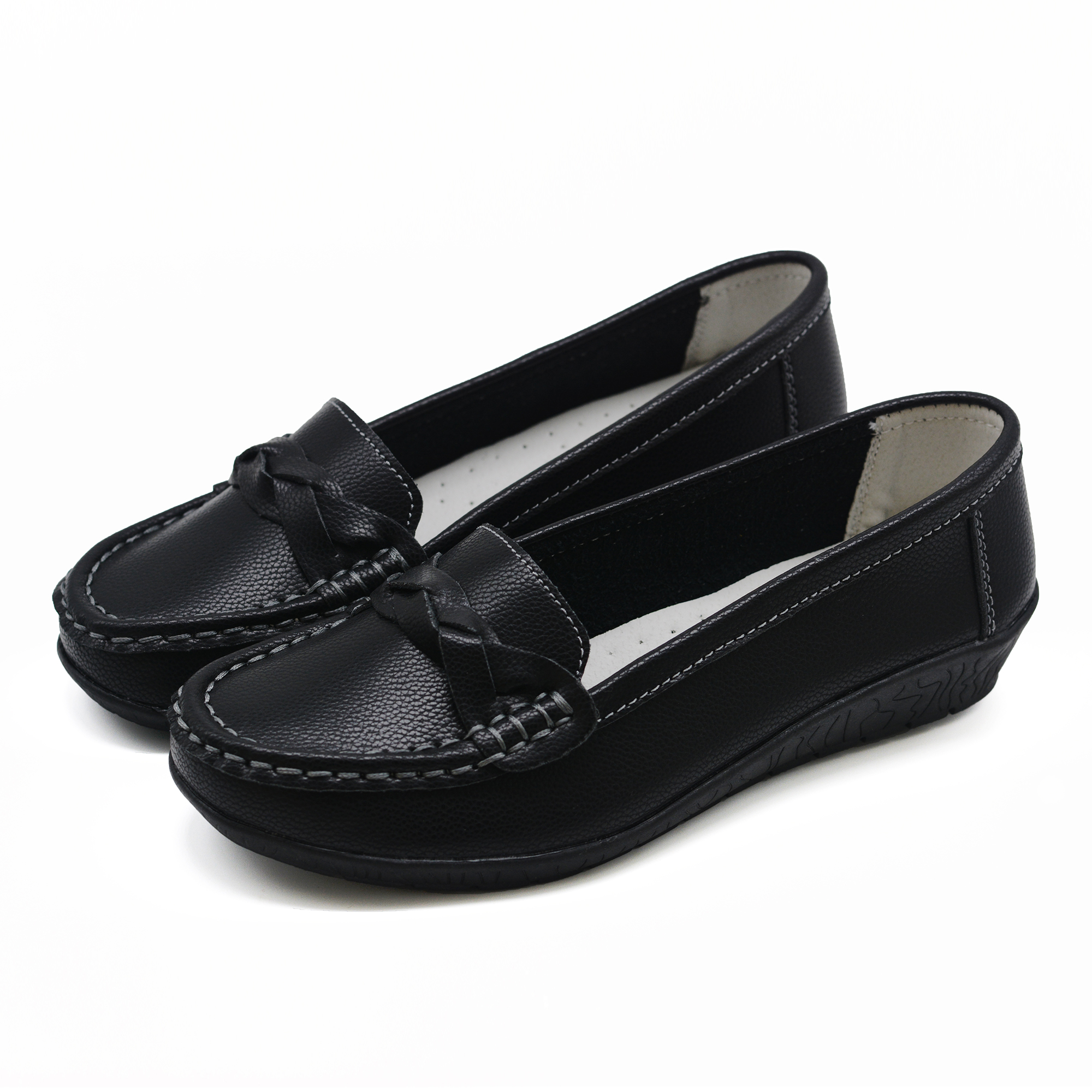 thumbnail video image 2 of HAJINK Womens Loafers Flats Fashion Comfort Woman Walking Casual Sneakers, 2 of 6