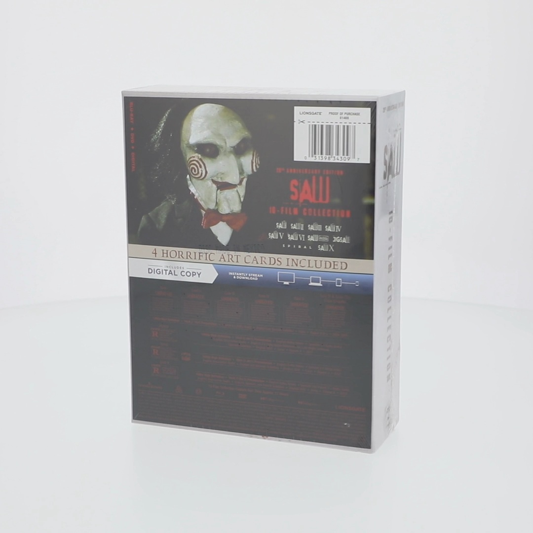 Lionsgate Saw 10-Film Collection, 20th Anniversary Edition