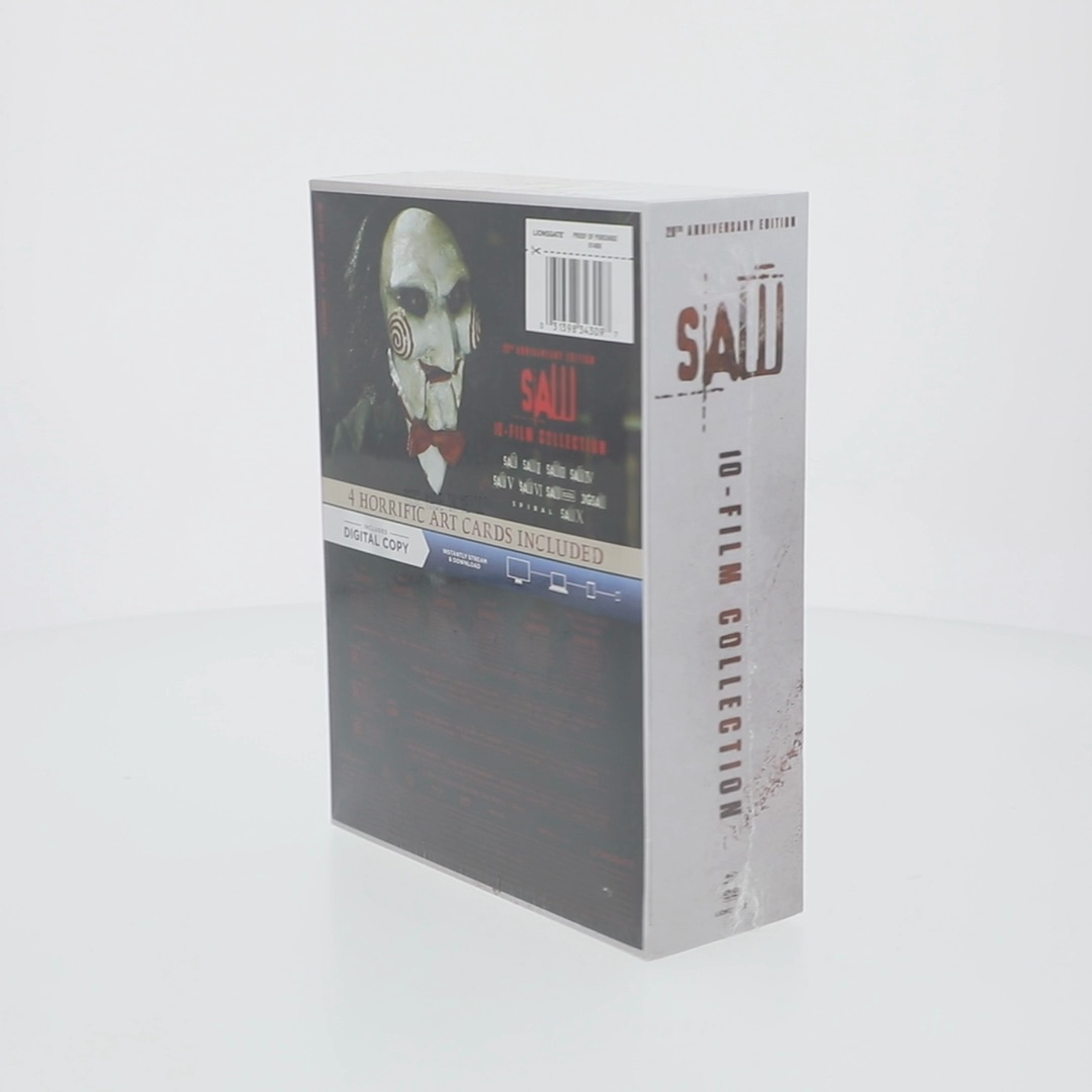 Saw 10-Film Horror Movie Collection (Blu-ray + DVD + Digital Copy