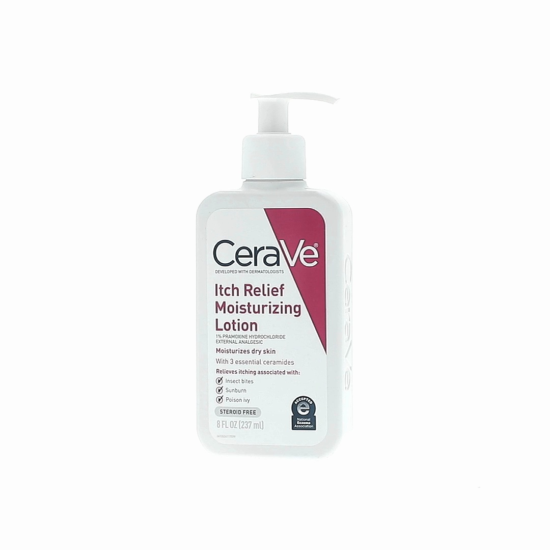 ボディローション CeraVe Itch Relief Moisturizing Lotion CeraVe Moisturizing Lotion Itch Relief 8 fl oz for Dry Skin
