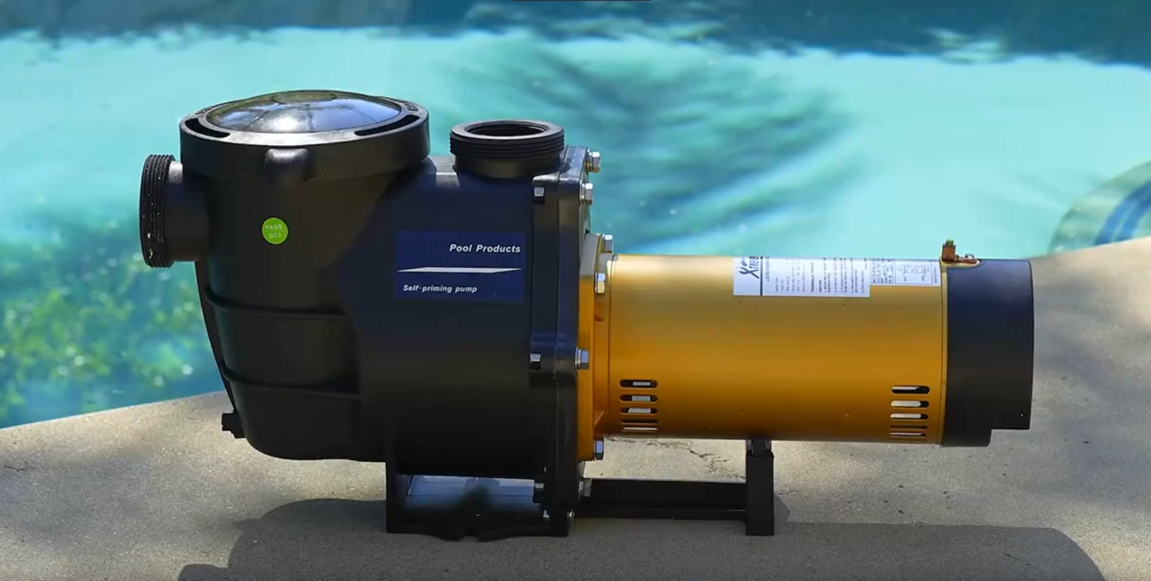 thumbnail video image 2 of XtremepowerUS 2.0HP in-Ground Swimming Pool Pump High Flow 2" NPT, 220V, 2 of 8