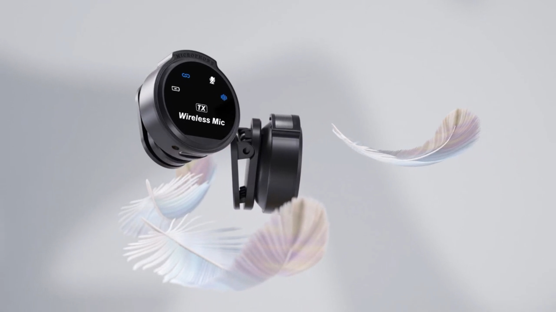 thumbnail video image 2 of Wireless Lavalier Microphone Compatible for iPhone, Android Mini 2.4GHz Clip-On Mic with Noise Cancellation, 50m Range, 15H Battery, Plug & Play for Vlogging, YouTube, TikTok, Live Streaming, 2 of 11