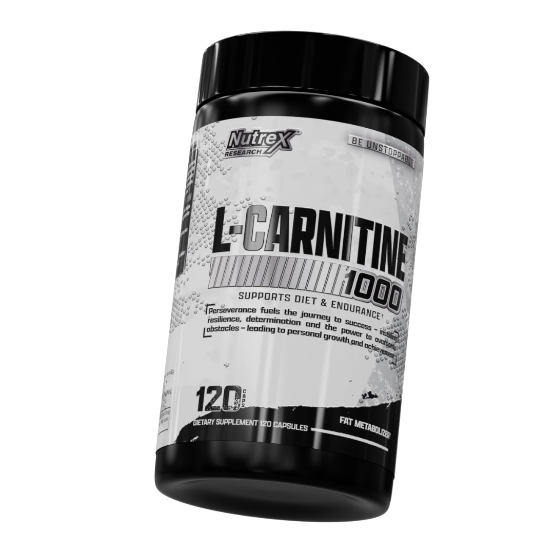 mrm l carnitine 1000 Nutrex Research L-Carnitine 1000 Fat Metabolism Energy Support 120 Capsules
