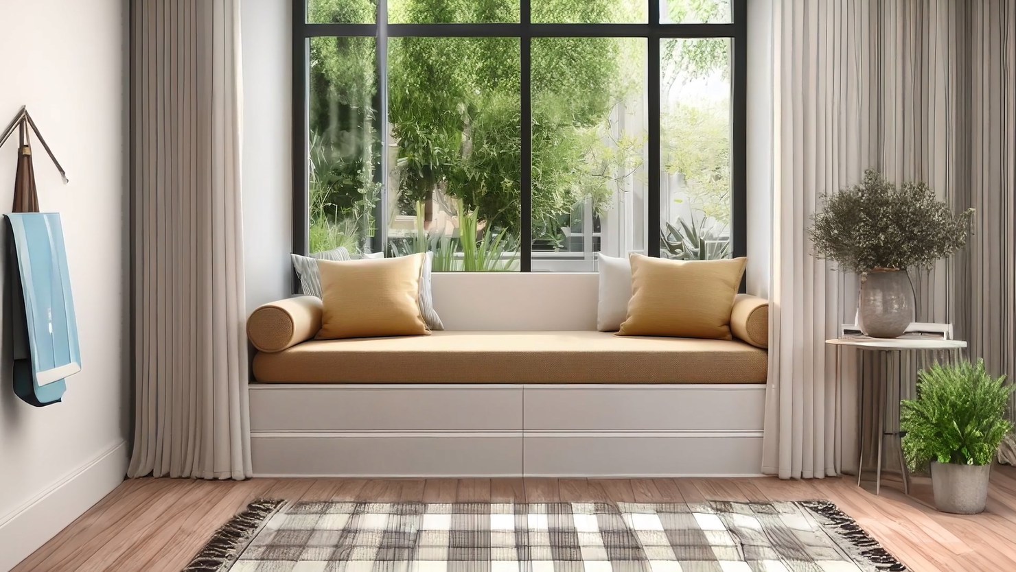 thumbnail video image 2 of ColourTree Custom Fit Bench Cushion - 1-Inch Thick High-Resilience Foam for Indoor/Outdoor Furniture, Chairs & Window Seats (Choose Your Size, Color & Thickness), 2 of 22