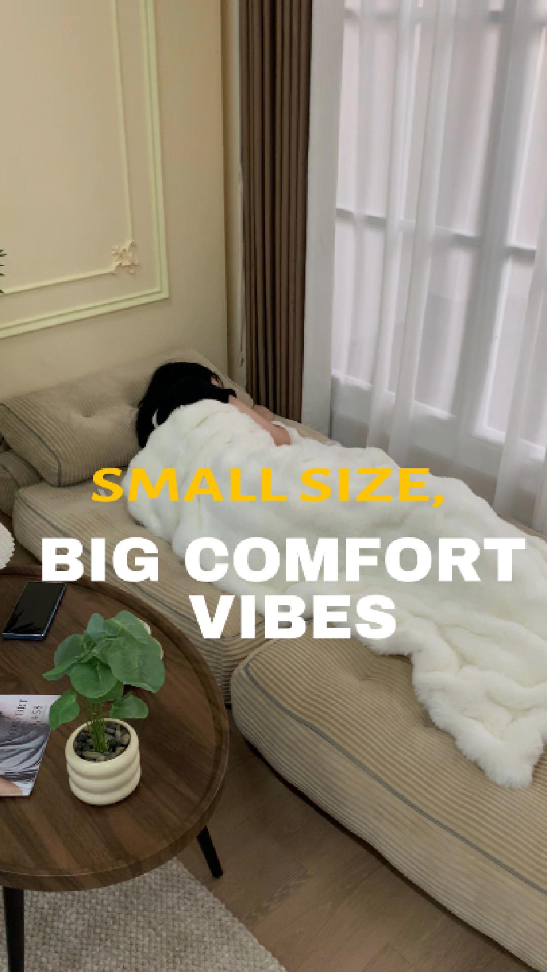 thumbnail video image 2 of BIGSYY Foldable Chair Bed, Futon Sofa for Bedroom & Living Room, Adult Multipurpose Seating for Small Spaces, Brown, 2 of 9