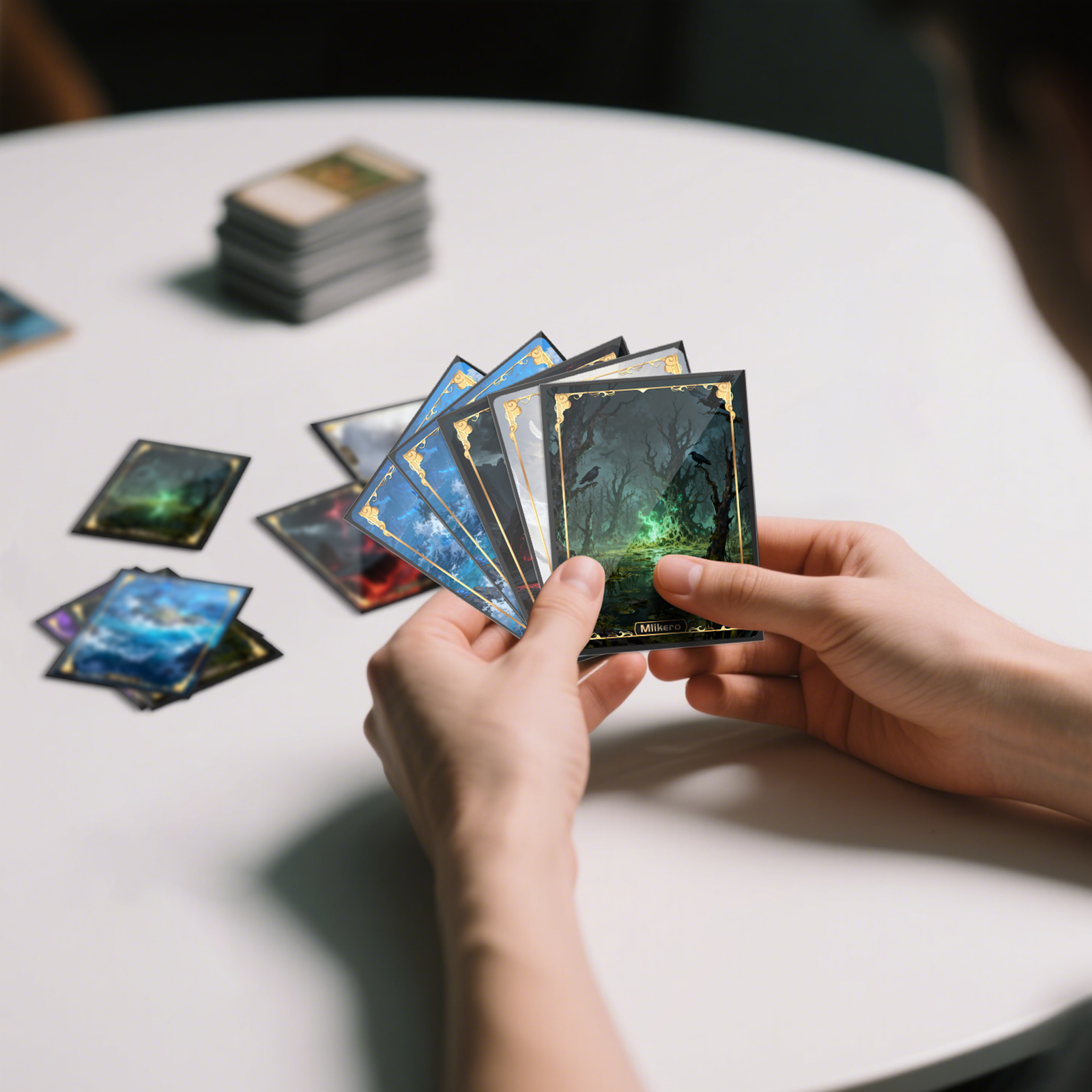 card sleeves for playing cards Card Sleeves: Premium Rounded Card Sleeves Stellar Factory
