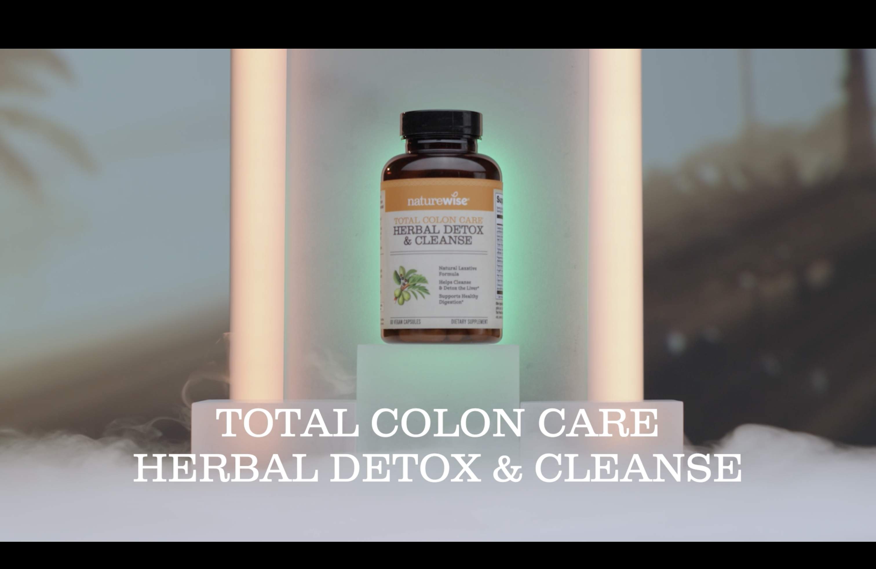 thumbnail video image 2 of Naturewise Total Colon Care Herbal Cleanse - Non-GMO - 60 Capsules[60-Day Supply], 2 of 6