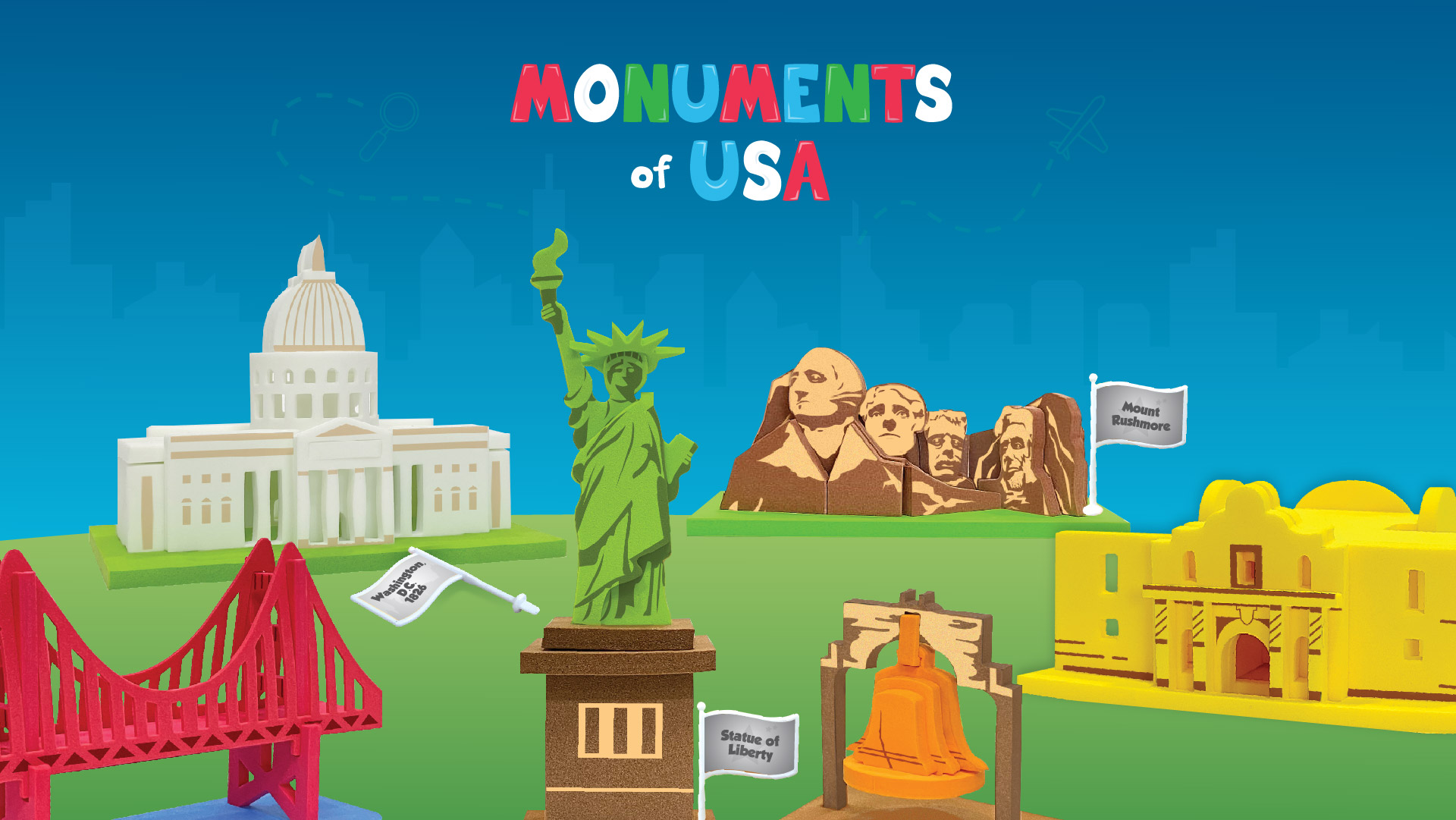 thumbnail video image 2 of Mapology Monuments of USA, 2 of 7