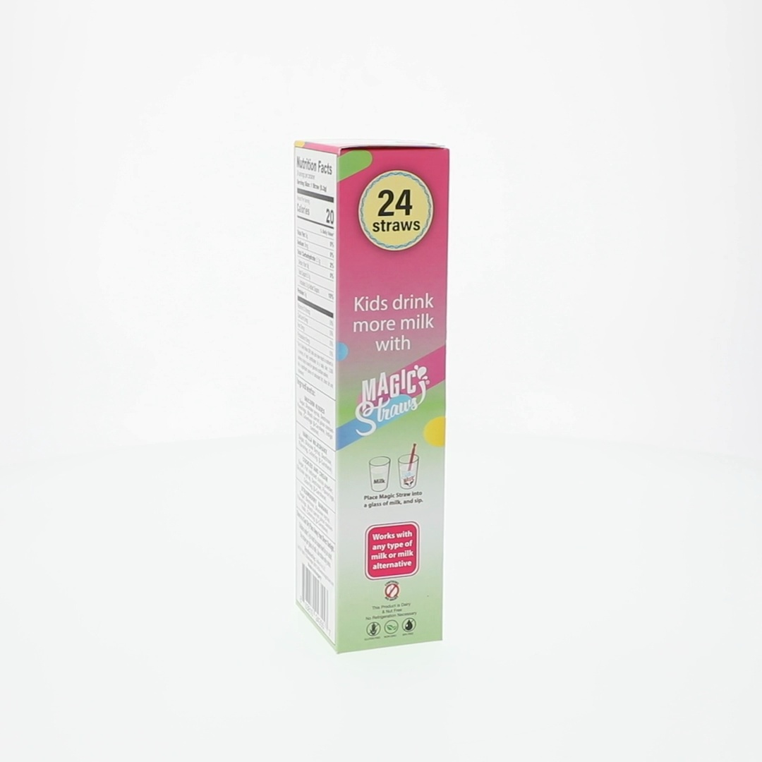 Milk Magic Variety Milk Flavoring Straws 24 Count - Walmart.com