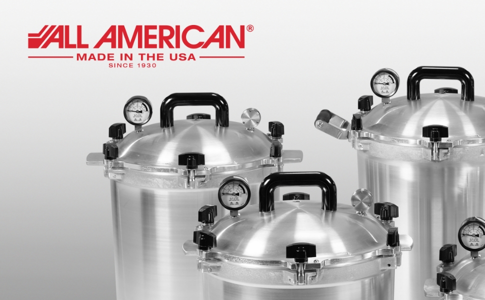 thumbnail video image 2 of All American 1930: 10.5qt Pressure Cooker and Canner (the 910), 2 of 7