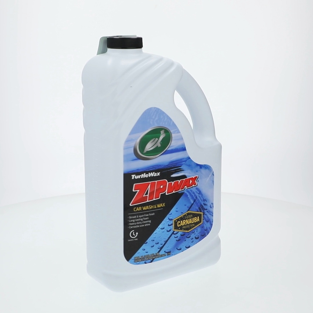 2 pack) Turtle Wax 53870 Zip Wax Quick and Easy Car Wash and Wax
