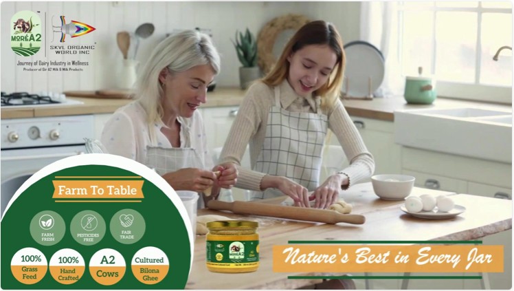 thumbnail video image 2 of 16 Oz MoreA2 Ghee (Natural Grass Fed | Free Range A2 Cow, Cultured Ghee, Bilona ), 2 of 6