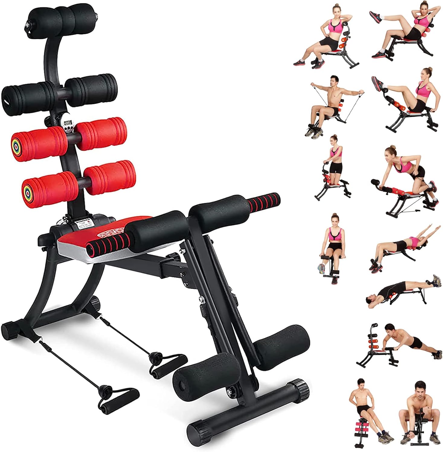 22 in 1 Wonder Master Core & Abdominal Workout Equipment, Foldable