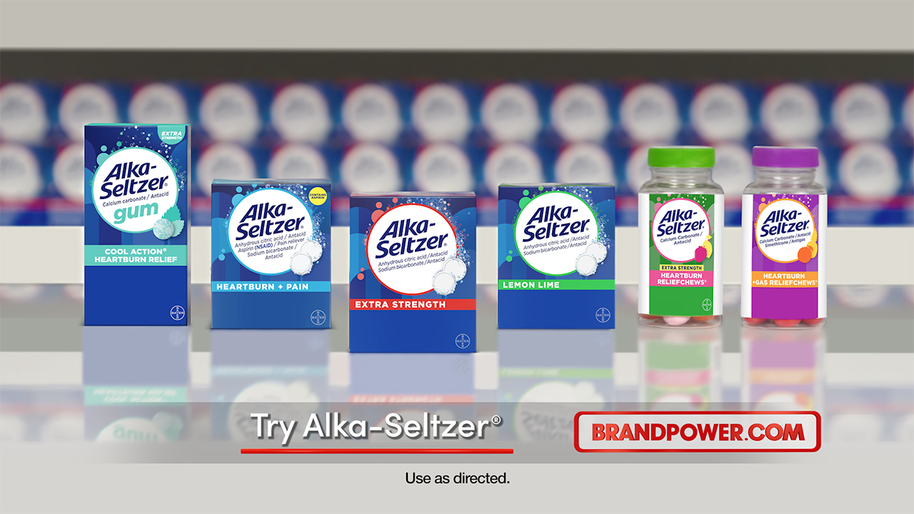 thumbnail video image 2 of Alka-Seltzer Extra Strength Heartburn ReliefChews, Antacid for Fast Heartburn & Acid Indigestion Relief On the Go, 120 Ct, 2 of 9