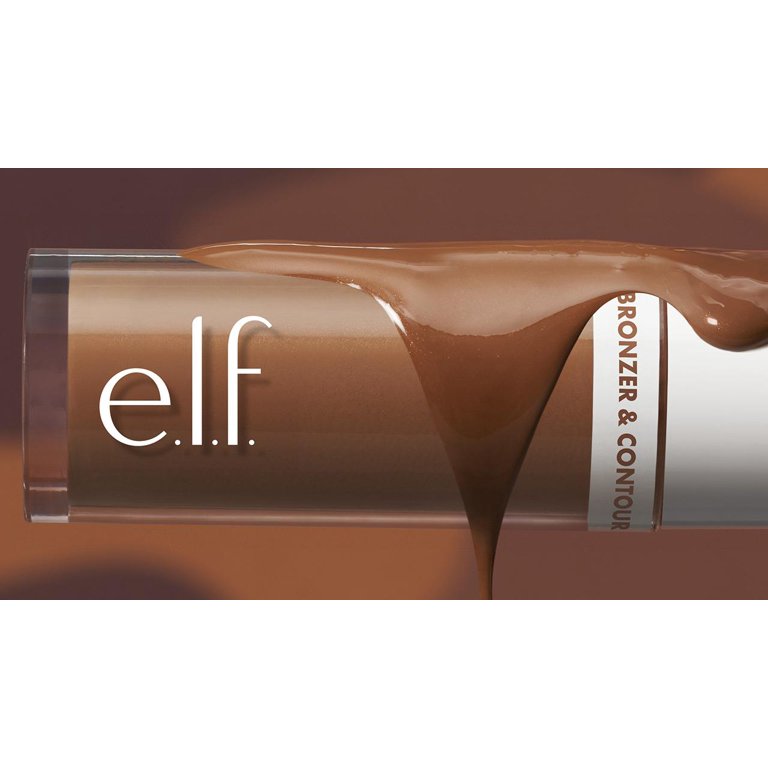 e.l.f. Camo Liquid Bronzer & Contour, 3 Light, 0.13 fl oz
