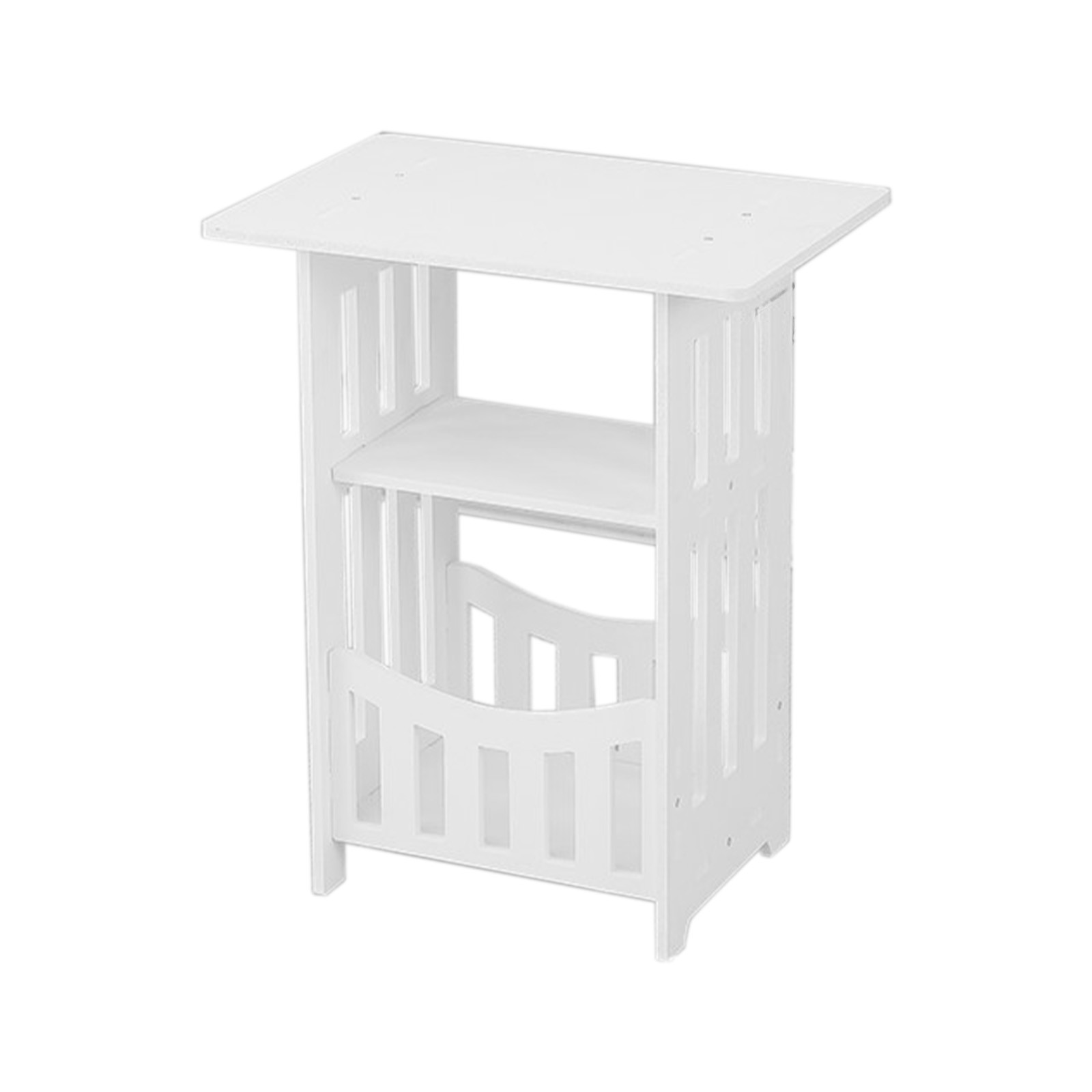 thumbnail video image 2 of Night Stand Small Bedside Table Rectangle Side Table Nightstand With Storage Morden Living Room Furniture For Bedroom Bathroom Nursery Laundry, 2 of 7