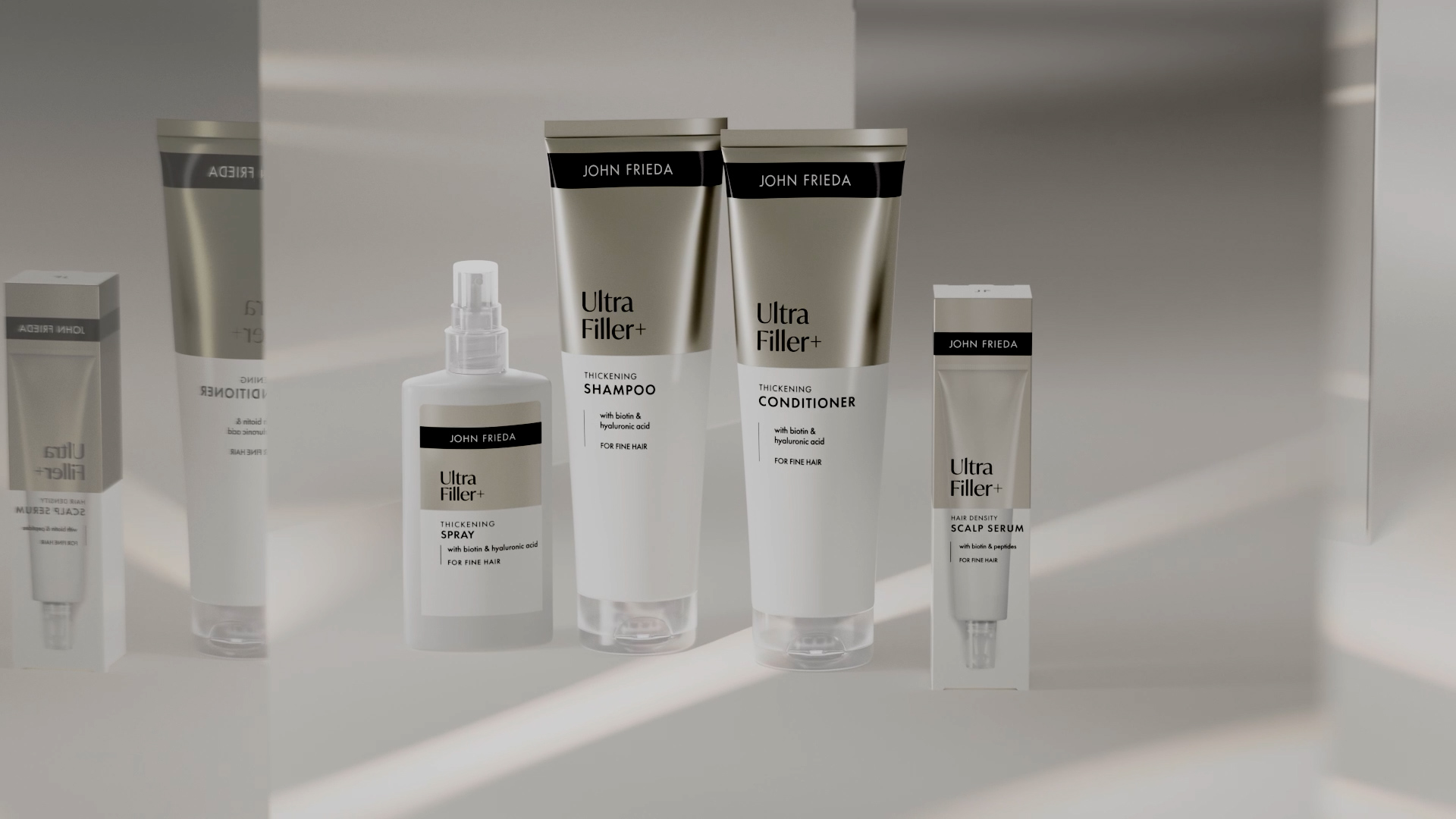 thumbnail video image 2 of John Frieda ULTRAfiller+ Thickening Conditioner, Hair Thickening Conditioner for Fine Hair, 10 fl oz, 2 of 13