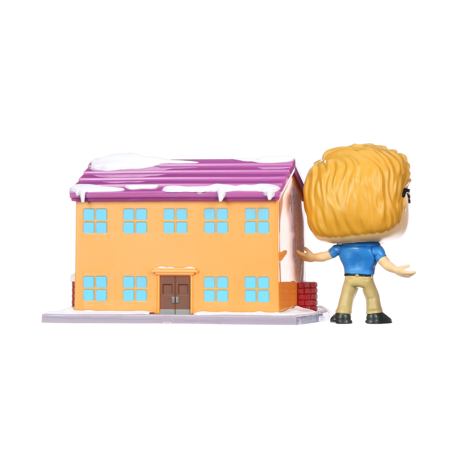  POP Funko Pop! Town: South Park - South Park Elementary w/ PC  Principal, Multicolor, 51632 : Funko: Toys & Games