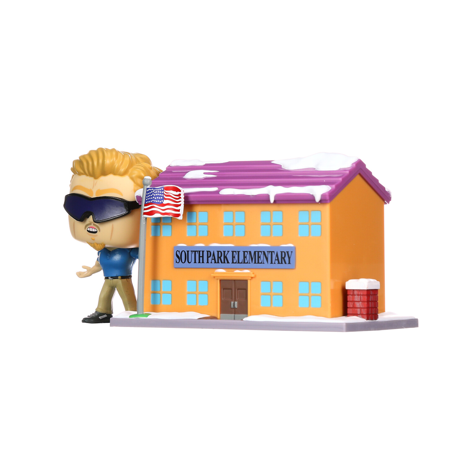 Funko POP TOWN: South Park - Elementary with PC Principal