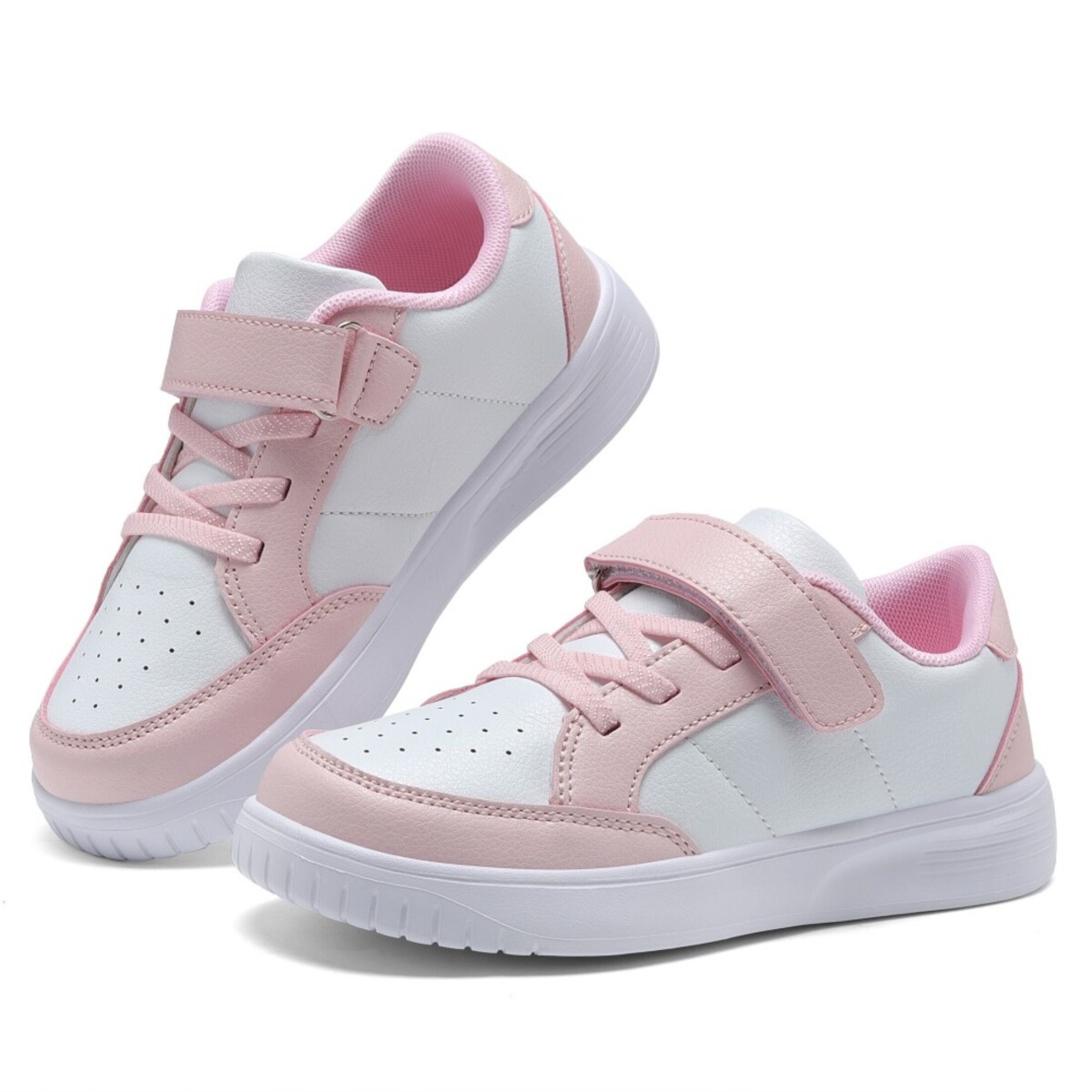 thumbnail video image 2 of Toddler Little/Big Kids Shoes Boys Girls Lightweight Tennis Walking Athletic Sneakers, 2 of 8